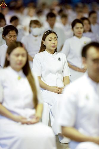 ภาพ No.244284:วันที่ 7 กันยายน พ.ศ. 2568 พิธีจุดประทีป วันครูผู้ค้นพบวิชชาธรรมกาย ณ ลานธรรมฯ และวิหารคด วัดพระธรรมกาย