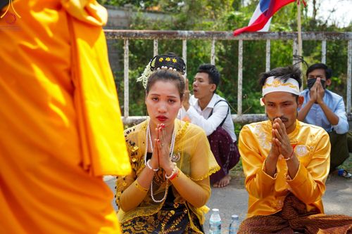 ภาพ No.129078:พระธรรมยาตราเดินธรรมยาตรา ณ ชุมชนรอบศูนย์ปฏิบัติธรรมภาคใต้ อ.บางกล่ำ จ.สงขลา วันที่ 10 มีนาคม พ.ศ. 2567