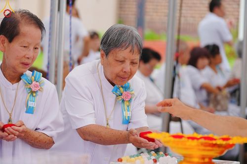 ภาพ No.144784:พิธีประดิษฐานลูกนิมิตมหาสมบัติ ผูกสีมาสถาปนาอุโบสถ บูชาธรรม ๘๐ ปี หลวงพ่อธัมมชโย วันอาทิตย์ที่ ๓๐ มิถุนายน พ.ศ. ๒๕๖๗ วัดพระธรรมกายนิวเจอร์ซี ประเทศสหรัฐอเมริกา