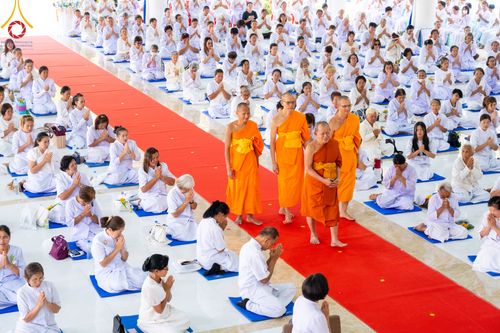 ภาพ No.310953:วันอาทิตย์ที่ 22 กุมภาพันธ์ พ.ศ. 2569 พิธีประดิษฐานพระประธาน “พระธรรมกาย” ณ ธุดงคสถานอำนาจเจริญ จังหวัดอำนาจเจริญ