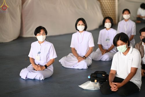 ภาพ No.77387:โครงการเสริมสร้างมาตรฐานคุณธรรมจริยธรรมของพนักงาน และลูกจ้างเทศบาลเมืองคลองหลวง ประจำปีงบประมาณ พ.ศ.๒๕๖๖  วันอังคารที่ ๒๘ กุมภาพันธ์ พ.ศ.๒๕๖๖  ณ วัดพระธรรมกาย อ.คลองหลวง จ.ปทุมธานี