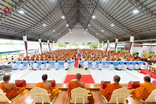 ภาพ No.230559:วันอาทิตย์ที่ 29 มิถุนายน พ.ศ. 2568  งานสัมมนาคณะสงฆ์จังหวัดอำนาจเจริญ โครงการกฐินสามัคคีทั่วไทย 30,000 วัด บูชาธรรม 81 ปี หลวงพ่อธัมมชโย และพิธีถวายสังฆทาน 409 วัด ครบรอบ 9 ปี ณ ธุดงคสถานอำนาจเจริญ
