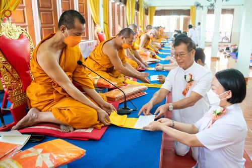 ภาพ No.114804:พิธีทอดผ้าป่าทำนุบำรุงศาสนสถาน ณ วัดโพธิ์เอน ต.บางขุนกอง อ.บางกรวย จ.นนทบุรี วันที่ 18 มกราคม พ.ศ. 2567