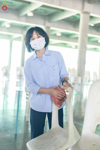 ภาพ No.60551:V.38 ทุ่มพลังเพื่อพ่อครบ 80 ปี ภาพการเตรียมงานของหน่วยงานต่างๆ เพื่อพิธีฉลองอายุวัฒนมงคล 80 ปี หลวงพ่อธัมมชโย และรับถวายมหาสังฆทาน 10,000 กว่าวัดทั่วประเทศ ในวันคุ้มครองโลก วันจันทร์ที่ 22 เมษายน พ.ศ. 2567