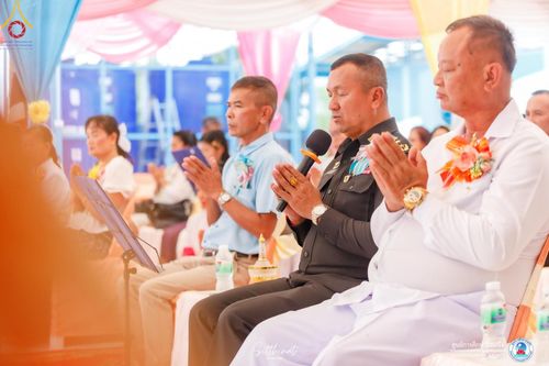 ภาพ No.161090:พิธีถวายมหาสังฆทาน 31 วัด , พิธีบุพเปตพลี , พิธีไถ่ชีวิตโค และ ปล่อยพันธ์ุปลาจำนวน 50,000 ชีวิต ณ ศูนย์การศึกษาจอมบึง ต.รางบัว อ.จอมบึง จ.ราชบุรี วันที่ 28 กันยายน พ.ศ. 2567