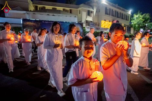 ภาพ No.225739:วันอาทิตย์ที่ 11 พฤษภาคม พ.ศ. 2568 วัดพระธรรมกายแคลิฟอร์เนีย จัดงานวิสาขบูชานานาชาติ และถวายมหาสังฆทานคณะสงฆ์ 120 รูป
