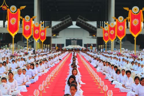 ภาพ No.124785:พิธีเวียนประทักษิณและจุดมาฆประทีป ในวันมาฆบูชา เสาร์ที่ 24 กุมภาพันธ์ พ.ศ. 2567 ณ พระมหาธรรมกายเจดีย์ วัดพระธรรมกาย