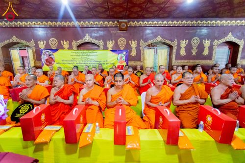 ภาพ No.224416:วันที่ 8 พฤษภาคม พ.ศ. 2568 พิธีถวายมหาสังฆทาน 101 วัด  บูชาธรรมอายุวัฒนมงคล 100 ปี สมเด็จอาชญาธรรมพระเจ้า สมเด็จพระสังฆราชแห่งคณะสงฆ์ไทยเขิน นครเชียงตุง ในนามพระครูบาไชยบูลย์ ธัมมชโย ณ วัดราชฐานหลวงเชียงยืน รัฐฉาน สาธารณรัฐแห่งสหภาพเมียนมา