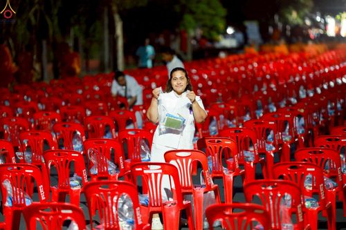 ภาพ No.236834:วันที่ 26-27 กรกฎาคม พ.ศ. 2568 ภาพการเตรียมงาน - เก็บงาน มหาสังฆทานครั้งยิ่งใหญ่ ตักบาตรพระ 1,000 รูป ทำบุญเมืองพัทลุง