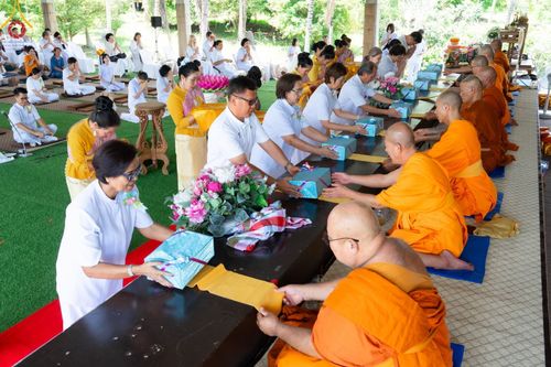 ภาพ No.142457:พิธีทอดผ้าป่า เพื่อสมทบทุนสร้างมหาวิหาร วันเสาร์ ที่ 22 มิถุนายน พ.ศ. 2567 ณ ศูนย์ปฏิบัติธรรมแก้วภูเรือ อ.ภูเรือ จ.เลย