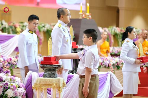 ภาพ No.207561:พิธีมอบโล่พระราชทาน สมเด็จพระกนิษฐาธิราชเจ้า กรมสมเด็จพระรัตนราชสุดาฯ สยามบรมราชกุมารี และโล่เกียรติยศโครงการตอบปัญหาธรรมะ "ทางก้าวหน้า" ครั้งที่ 42 พิธีมอบโล่วัชรเกียรติยศ โครงการตอบปัญหาศีลธรรมเพื่อสันติภาพโลก (WORLD-PEC) ครั้งที่ 18 วันที่ 12 ก.พ. 2568