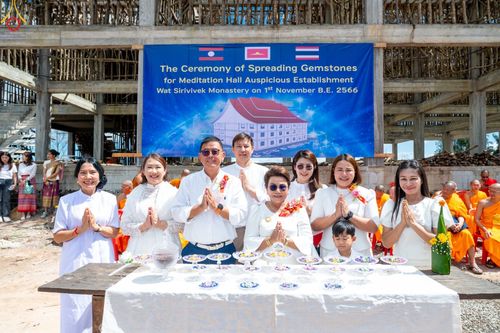 ภาพ No.91984:5 งานมหัคคตกุศล ณ วัดสิริวิเวก แขวงจำปาสัก สปป. ลาว วันที่ 1 พฤศจิกายน พ. ศ. 2566