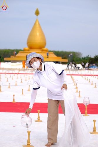 ภาพ No.128666:V.33 รวมพลังเพื่อบางกล่ำ การเตรียมงานของเจ้าหน้าที่หน่วยงานต่างๆ เพื่องานธรรมยาตราอัญเชิญพระบรมสารีริกธาตุ ประดิษฐาน ณ มหารัตนเจดีย์สิริปทุมสวรรค์ (เจดีย์อริยพุทธะ 5 พระองค์) ศูนย์ปฏิบัติธรรมภาคใต้ อ.บางกล่ำ จ.สงขลา ระหว่างวันที่ 9-10 มีนาคม พ.ศ. 2567