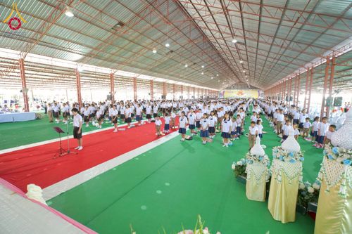 ภาพ No.266769:วันที่ 5 พฤศจิกายน พ.ศ. 2568 รวมพลังเด็กดี V-Star ผู้นำฟื้นฟูศีลธรรมโลก ณ พุทธอุทยานนานาชาติ จังหวัดหนองคาย