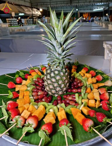 ภาพ No.118750:พิธีถวายภัตตาหารเป็นสังฆทาน แด่คณะพระธรรมยาตรา วันที่ 25 มกราคม พ.ศ. 2567 ณ อนุสรณ์สถานบางนางแท่น จ.นครปฐม