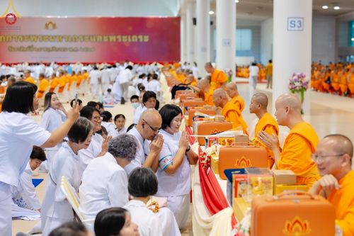 ภาพ No.176328:พิธีมุทิตาสักการะพระมหาเถระและพระเถระ วันที่ 24 พฤศจิกายน พ.ศ. 2567 ณ วัดพระธรรมกาย จ.ปทุมธานี