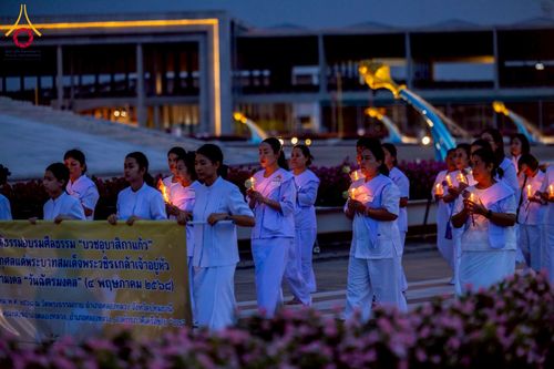 ภาพ No.224243:วันที่ 3-5 พฤษภาคม พ.ศ. 2568  กิจวัตร-กิจกรรมโครงการปฏิบัติธรรมอบรมศีลธรรม “บวชอุบาสิกาแก้ว” ถวายเป็นพระราชกุศล แด่พระบาทสมเด็จพระเจ้าอยู่หัว เนื่องในโอกาสมหามงคล “วันฉัตรมงคล” ณ วัดพระธรรมกาย อ.คลองหลวง จ.ปทุมธานี