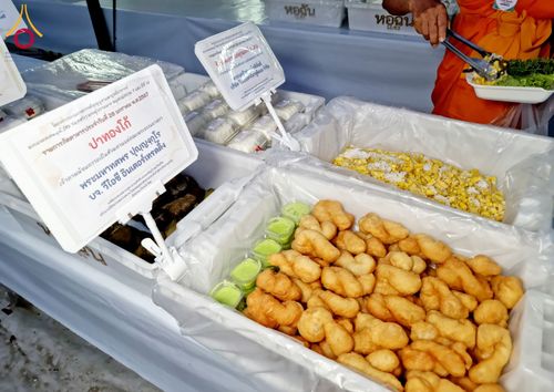 ภาพ No.119953:พิธีถวายภัตตาหารเป็นสังฆทาน แด่คณะพระธรรมยาตรา ปีที่ 12 วันที่ 28 มกราคม พ.ศ. 2567 ณ อนุสรณ์สถานบางปลา จ.นครปฐม