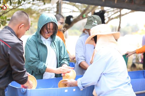 ภาพ No.127480:V.31 ทุ่มเทเพื่อบางกล่ำ การเตรียมงานของเจ้าหน้าที่หน่วยงานต่างๆ  เพื่องานธรรมยาตราอัญเชิญพระบรมสารีริกธาตุ ประดิษฐาน ณ มหารัตนเจดีย์สิริปทุมสวรรค์ (เจดีย์อริยพุทธะ 5 พระองค์) ณ ศูนย์ปฏิบัติธรรมภาคใต้ อ.บางกล่ำ จ.สงขลา ระหว่างวันที่ 9-10 มีนาคม พ.ศ. 2567