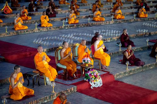 ภาพ No.210454:วันเสาร์ที่ 8 มีนาคม พ.ศ. 2568 พิธีจุดประทีป โครงการบรรพชาสามเณรชาวเนปาล 500 รูป ณ ชาตสถานอุทยานลุมพินีวัน ที่ประสูติขององค์สมเด็จพระสัมมาสัมพุทธเจ้า ลุมพินี ประเทศเนปาล