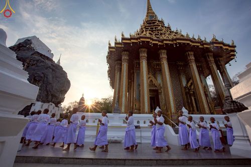 ภาพ No.216341:วันเสาร์ที่ 5 เมษายน พ.ศ. 2568 พิธีขอบรรพชา พิธีขอสรณคมน์และศีล พิธีขอนิสสัย พิธีถวายบาตร ในโครงการบรรพชาสามเณรฟื้นฟูพระพุทธศาสนาทั่วไทย  ณ วัดพระพุทธบาท ราชวรมหาวิหาร ต.ขุนโขลน อ.พระพุทธบาท จ.สระบุรี