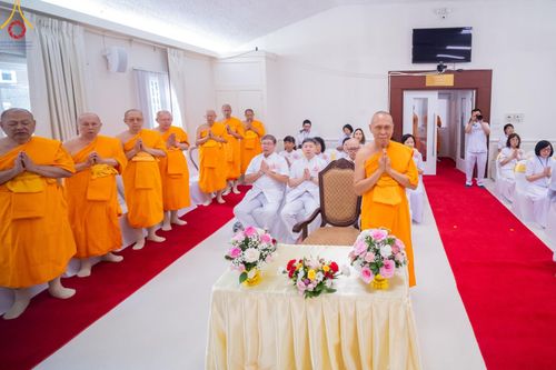 ภาพ No.144682:พิธีประดิษฐานลูกนิมิตมหาสมบัติ ผูกสีมาสถาปนาอุโบสถ บูชาธรรม ๘๐ ปี หลวงพ่อธัมมชโย วันอาทิตย์ที่ ๓๐ มิถุนายน พ.ศ. ๒๕๖๗ วัดพระธรรมกายนิวเจอร์ซี ประเทศสหรัฐอเมริกา