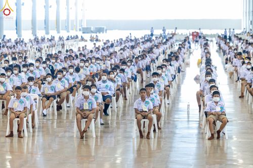 ภาพ No.89632:อบรมเชิงปฏิบัติการจัดกิจกรรมทอดกฐินสัมฤทธิ์ และพิธีมอบผ้าไตรประธานกฐินสัมฤทธิ์เด็กดี V-Star ประจำปีพุทธศักราช 2566  วันเสาร์ที่ 9 กันยายน พ.ศ. 2566 ณ สภาธรรมกายสากล วัดพระธรรมกาย จ.ปทุมธานี