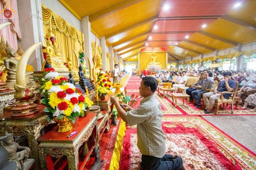 ภาพ No.95899:พิธีทอดกฐินสามัคคีทั่วไทย 5,000 วัด ณ วัดจุฬาจินดาราม จ.ปทุมธานี วันที่ 19 พฤศจิกายน พ.ศ. 2566