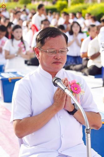 ภาพ No.229824:วันพฤหัสบดีที่ 26 มิถุนายน พ.ศ. 2568 พิธีตักบาตรพระ 1,165 รูป ฉลองก่อตั้งเมืองวานรนิวาส ครบรอบ 164 ปี ณ ถนนวานรนิวาส-อากาศอำนวย อ.วานรนิวาส จ.สกลนคร