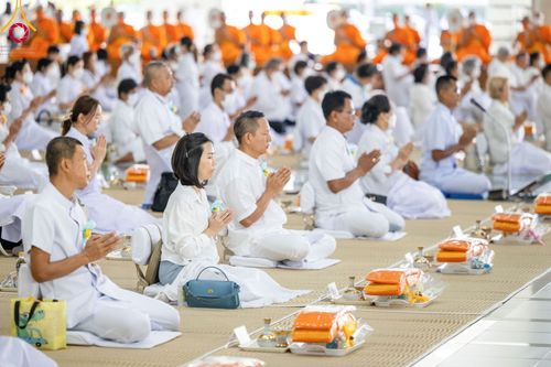 ภาพ No.100122:พิธีบุพเปตพลี  ครั้งที่ 143 วันที่ 27 พฤศจิกายน พ.ศ. 2566 วันพระ ขึ้น 15 ค่ำ เดือน 12 ณ หอฉันคุณยายอาจารย์ฯ วัดพระธรรมกาย