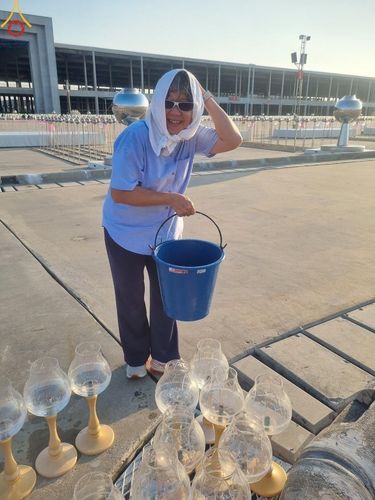 ภาพ No.125337:V.27 มาฆะ สาธุ  การรับบุญเตรียมงาน ปฎิบัติงาน เก็บงาน ของเจ้าหน้าที่หน่วยงานต่างๆ เพื่อวันมาฆบูชา วันเสาร์ที่ 24 กุมภาพันธ์  พ.ศ. 2567 ณ วัดพระธรรมกาย จ.ปทุมธานี