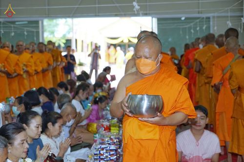 ภาพ No.80897:พิธีตักบาตรพระ ๒๑๖ รูป และ พิธีถวายมหาสังฆทาน ๕๒ วัด ฉลองครบรอบ ๑๖ ปี ธุดงคสถานพรรัตนแพร่ วันอังคารที่ ๙ พฤษภาคม พ.ศ.๒๕๖๖ ณ ธุดงคสถานพรรัตนะ อำเภอวังชิ้น จังหวัดแพร่