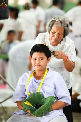 ภาพ No.132834:พิธีตัดปอยผม โครงการสามเณรฟื้นฟูพระพุทธศาสนาทั่วไทย ณ มหารัตนวิหารคด26 วัดพระธรรมกาย วันอาทิตย์ที่ 31 มีนาคม พ.ศ. 2567