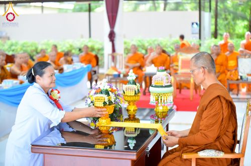 ภาพ No.230504:วันอาทิตย์ที่ 29 มิถุนายน พ.ศ. 2568  งานสัมมนาคณะสงฆ์จังหวัดอำนาจเจริญ โครงการกฐินสามัคคีทั่วไทย 30,000 วัด บูชาธรรม 81 ปี หลวงพ่อธัมมชโย และพิธีถวายสังฆทาน 409 วัด ครบรอบ 9 ปี ณ ธุดงคสถานอำนาจเจริญ