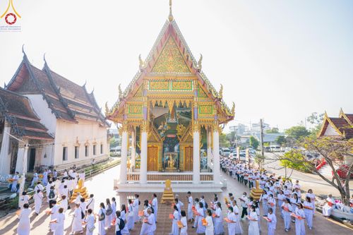 ภาพ No.114638:พิธีทอดผ้าป่าทำนุบำรุงศาสนสถาน ณ วัดสิงห์ ต.บางคูเวียง อ.บางกรวย จ.นนทบุรี วันที่ 18 มกราคม พ.ศ. 2567