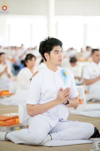 ภาพ No.58588:พิธีบุพเปตพลี ครั้งที่ 149 ร่วมอุทิศบุญแด่หมู่ญาติที่ล่วงลับไปแล้ว และสืบทอดอายุพระพุทธศาสนา วันอังคารที่ 23 เมษายน พ.ศ. 2567 (วันพระ ขึ้น 15 ค่ำ เดือน 5) ณ หอฉันคุณยายอาจารย์ฯ วัดพระธรรมกาย