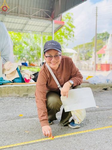 ภาพ No.211115:วันเสาร์ที่ 15 มีนาคม พ.ศ. 2568  การเตรียมงานของเจ้าหน้าที่ เพื่องานฉลองปทุมเจดีย์ ณ ศูนย์อบรมเยาวชนปัตตานี