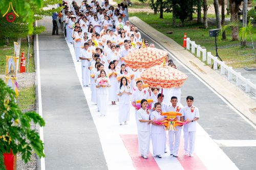 พิธีทอดกฐินสามัคคี เพื่อปรับปรุงระบบสาธารณูปการ ณ ศูนย์ปฏิบัติธรรมภาคใต้ อ.บางกล่ำ จ.สงขลา วันอาทิตย์ที่ 20 ตุลาคม พ.ศ. 2567