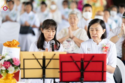 ภาพ No.157189:พิธีทอดผ้าป่าติดตั้งอิฐมวลเบาและฝ้าเพดาน ณ ศูนย์ปฏิบัติธรรมน้ำใสใจสว่าง บางกอกน้อย กรุงเทพมหานคร วันเสาร์ที่ 14 กันยายน พ.ศ. 2567