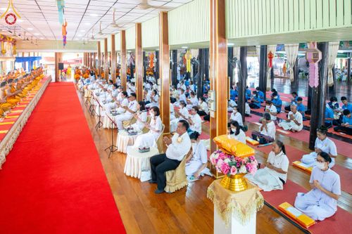 ภาพ No.117221:พิธีทอดผ้าป่าทำนุบำรุงศาสนสถาน ณ วัดคู้สลอดวุฒิโสภณ ต.คู้สลอด อ.ลาดบัวหลวง จ.พระนครศรีอยุธยา วันที่ 23 มกราคม พ.ศ. 2567