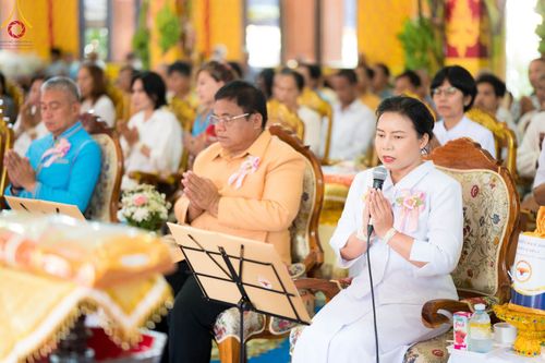 ภาพ No.98951:พิธีทอดกฐินสามัคคีทั่วไทย 5,000 วัด  ณ วัดกันทรอมอุดม อ.ขุนหาญ จ.ศรีสะเกษ วันที่ 26 พฤศจิกายน พ.ศ. 2566