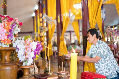 ภาพ No.96259:พิธีทอดกฐินสามัคคีทั่วไทย 5,000 วัด ณ วัดบ่อหว้า อ.หนองหญ้าไซ จ.สุพรรณบุรี วันที่ 19 พฤศจิกายน พ.ศ. 2566