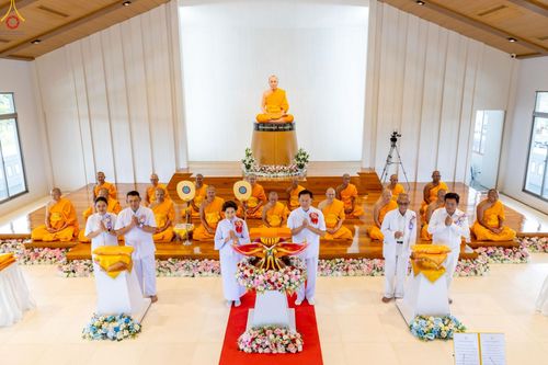 ภาพ No.268480:วันพฤหัสบดีที่ 23 ตุลาคม พ.ศ. 2568 พิธีทอดกฐินเพื่อสร้างกุฏิสงฆ์ ณ ศูนย์ปฏิบัติธรรมนานาชาติสะเดา จ.สงขลา