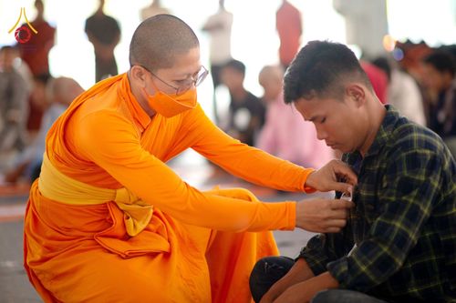 ภาพ No.75735:พิธีตัดปอยผม และ ปลงผมนาคธรรมทายาท ในโครงการบรรพชาสามเณรหมู่ครั้งที่ 3 วันที่ 9 กุมภาพันธ์ พ.ศ. 2566 ณ วัดเบงกาลี เมืองคากาจารี ประเทศบังกลาเทศ