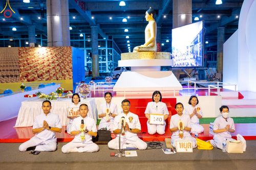 ภาพ No.160963:พิธีฉลองชัยสวดมนต์บทธัมมจักกัปปวัตนสูตร ครบ 6,788,140,140 จบ ณ มหารัตนวิหารคด วัดพระธรรมกาย วันที่ 10 ตุลาคม พศ. 2567