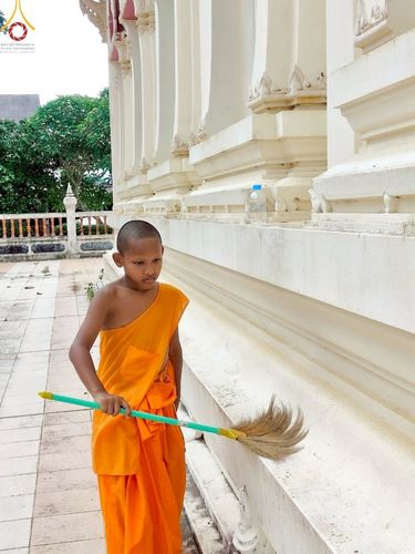 ภาพ No.218197:วันอังคารที่ 16 เมษายน พ.ศ. 2568 กิจกรรมสามเณรเดินธรรมยาตรา ในโครงการบรรพชา สามเณรภาคฤดูร้อนปี 2568 ศูนย์ปฏิบัติธรรมเขาคิชฌกูฏ จันทบุรี