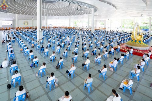 ภาพ No.86697:พิธีบุพเปตพลี  ครั้งที่ 139 ร่วมอุทิศบุญแด่หมู่ญาติที่ล่วงลับไปแล้ว และสืบทอดอายุพระพุทธศาสนา วันพฤหัสบดีที่ 31 สิงหาคม พ.ศ.2566 วันพระขึ้น 15 ค่ำ เดือน 9 ณ หอฉันคุณยายอาจารย์ฯ วัดพระธรรมกาย