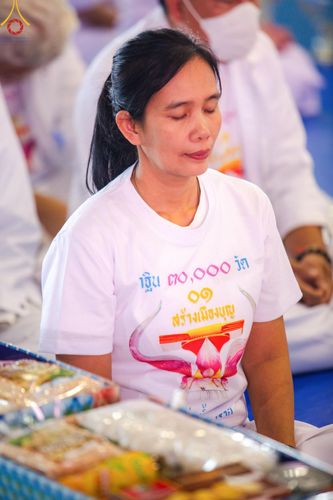 ภาพ No.167465:พิธีตักบาตรและพิธีบูชาข้าวพระ ในวันอาทิตย์ที่ 3 พฤศจิกายน พ.ศ. 2567 ณ วัดพระธรรมกาย