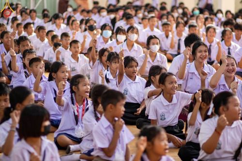 ภาพ No.102646:วันรวมพลังเด็กดี V-Star คนดีศรีชัยภูมิ จังหวัดชัยภูมิ ณ วัดไพรีพินาศ อ.เมือง จ.ชัยภูมิ วันที่ 1 ธันวาคม พ.ศ. 2566