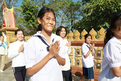 ภาพ No.195734:พิธีทอดผ้าป่าทำนุบำรุงศาสนสถาน ณ วัดตรีพาราสีมาเขต ต.สามเมือง อ.ลาดบัวหลวง จ.พระนครศรีอยุธยา ในโครงการธรรมยาตรา กตัญญูบูชา มหาปูชนียาจารย์ พระมงคลเทพมุนี(สด จนฺทสโร) พระผู้ปราบมาร อนุสรณ์สถาน 7 แห่ง ปีที่ 13 วันที่ 13 มกราคม พ.ศ. 2568